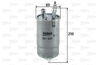 Fuel Filter VALEO 587543
