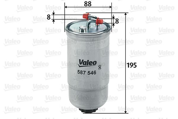 VALEO 587546 Fuel Filter