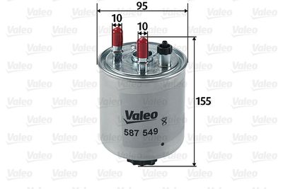 Fuel Filter VALEO 587549