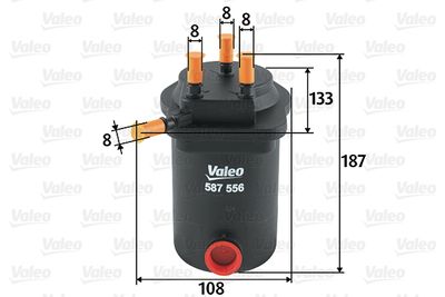 Fuel Filter VALEO 587556