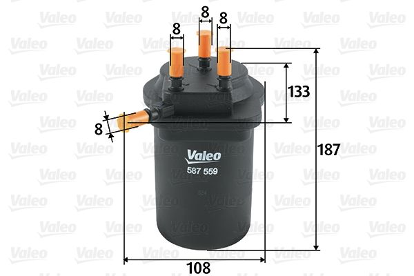 VALEO 587559 Fuel Filter
