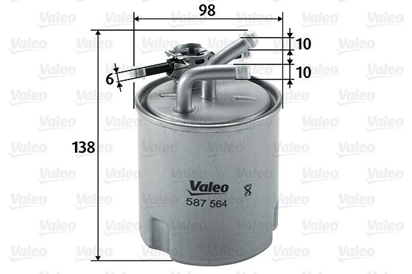 VALEO 587564 Fuel Filter