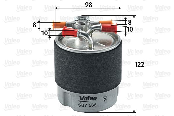 VALEO 587566 Fuel Filter