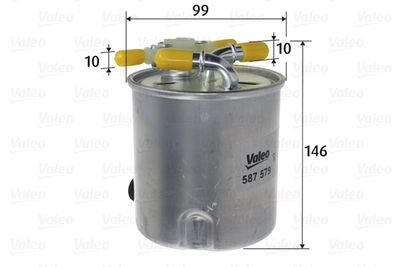 Fuel Filter VALEO 587579