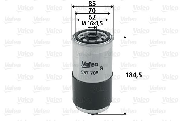 VALEO 587708 Fuel Filter