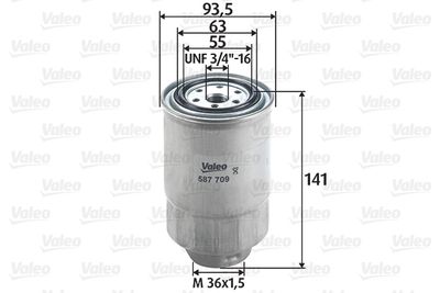 Fuel Filter VALEO 587709