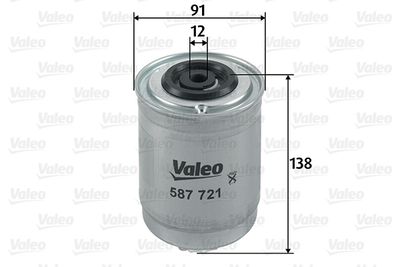 Fuel Filter VALEO 587721