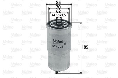 Fuel Filter VALEO 587722