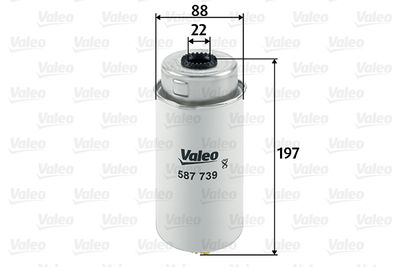 Fuel Filter VALEO 587739