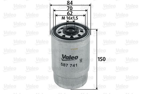 VALEO 587741 Fuel Filter