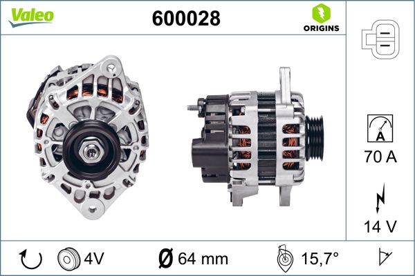 VALEO 600028 Alternator