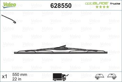 Wiper Blade VALEO 628550