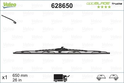 Wiper Blade VALEO 628650