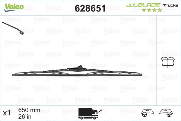 VALEO 628651 Wiper Blade