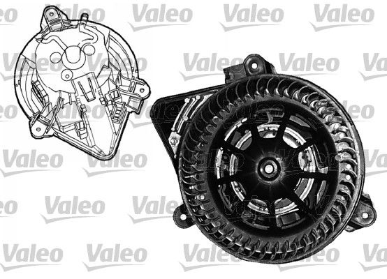 VALEO 698045 Interior Blower