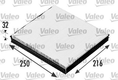 Filter, cabin air VALEO 698685