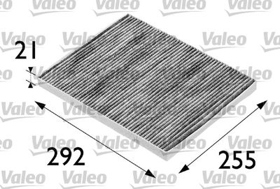 Filter, cabin air VALEO 698688