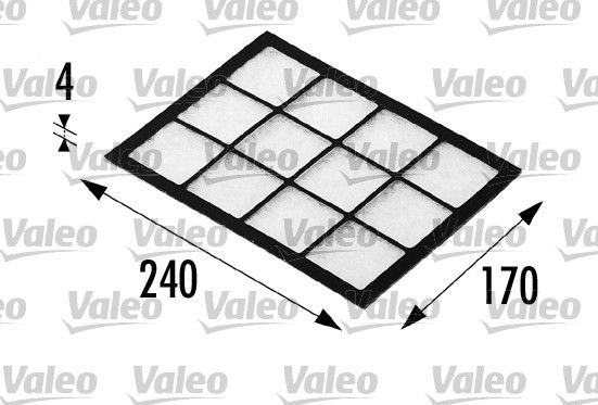 VALEO 698690 Filter, cabin air