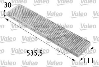 Filter, cabin air VALEO 698696