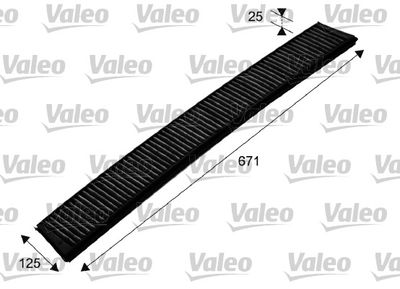 Filter, cabin air VALEO 698750