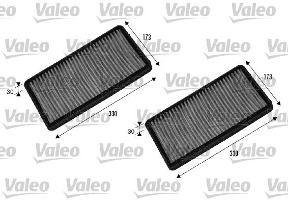 VALEO 698857 Filter, cabin air