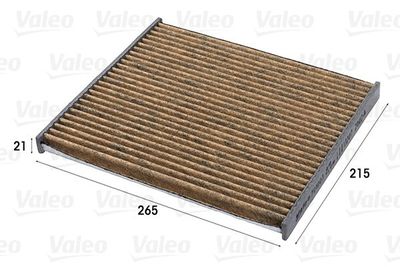 Filter, cabin air VALEO 701003