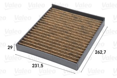 Filter, cabin air VALEO 701008