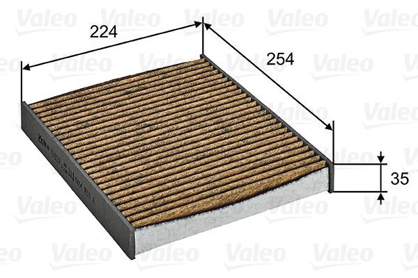 VALEO 701029 Filter, cabin air