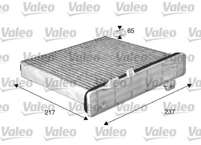 Filter, cabin air VALEO 715509