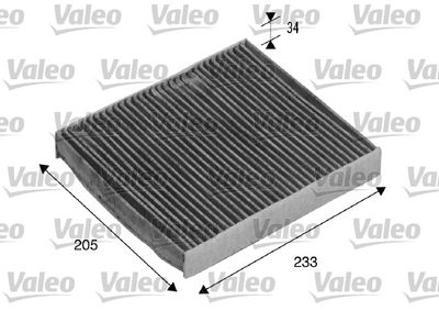 Filter, cabin air VALEO 715511