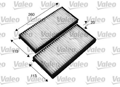 Filter, cabin air VALEO 715522