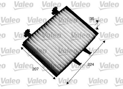 Filter, cabin air VALEO 715547