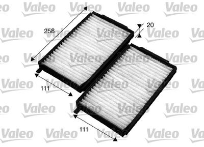 Filter, cabin air VALEO 715576