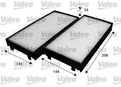 Filter, cabin air VALEO 715583