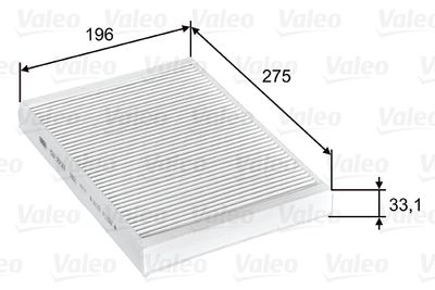 Filter, cabin air VALEO 715597