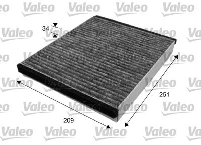 Filter, cabin air VALEO 715628