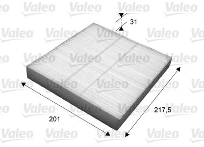 Filter, cabin air VALEO 715631