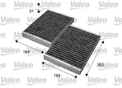 Filter, cabin air VALEO 715643