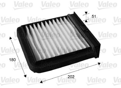 Filter, cabin air VALEO 715688