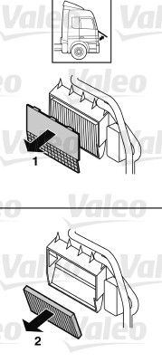 Filter, cabin air VALEO 716004