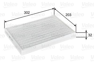 Filter, cabin air VALEO 716068