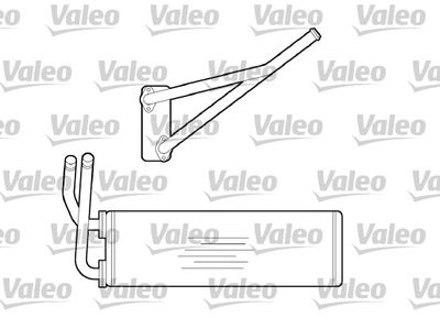 Heat Exchanger, interior heating VALEO 812072