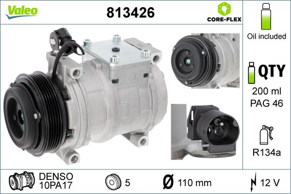 VALEO 813426 Compressor, air conditioning