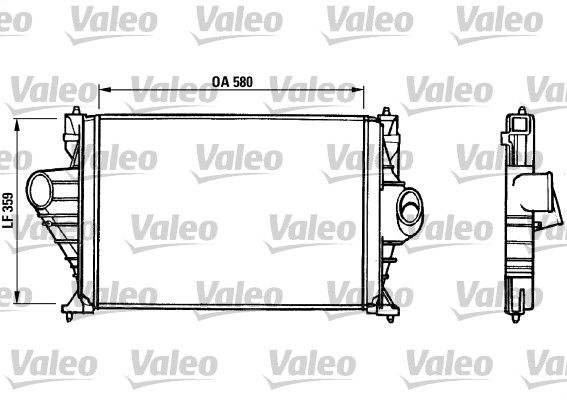 VALEO 816823 Charge Air Cooler