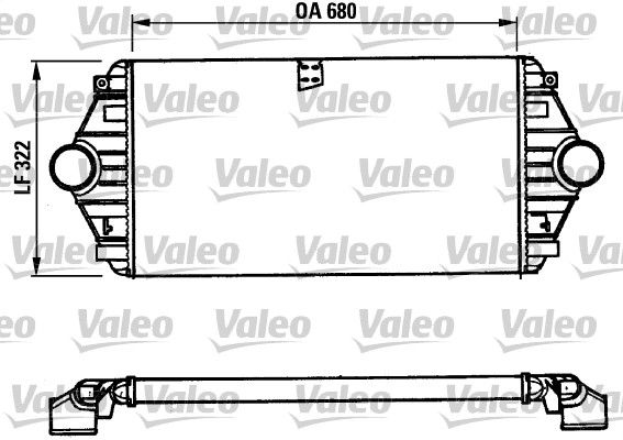 VALEO 816851 Charge Air Cooler