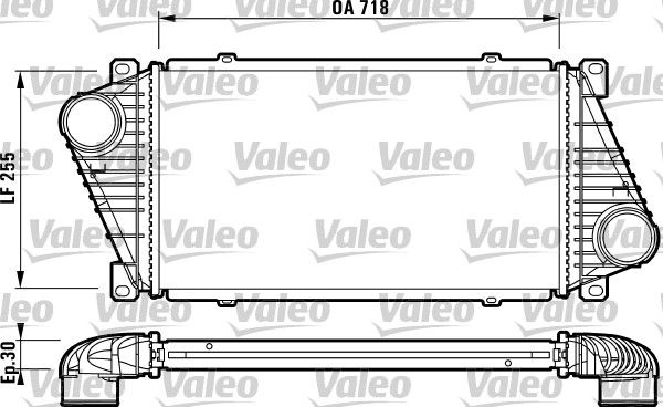 VALEO 816890 Charge Air Cooler