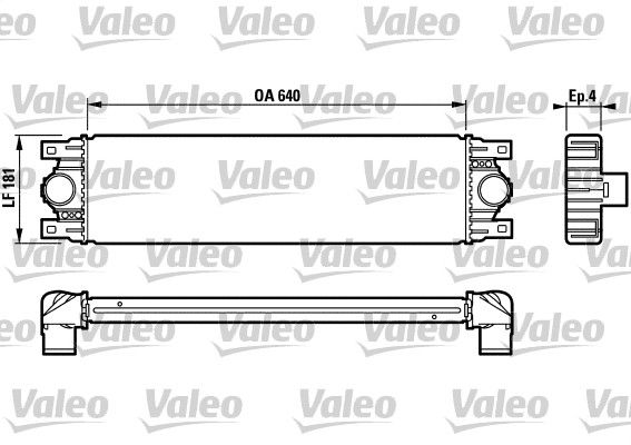 VALEO 817115 Charge Air Cooler