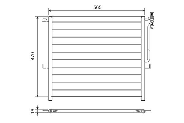 VALEO 817383 Condenser, air conditioning