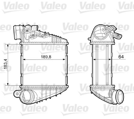 VALEO 817457 Charge Air Cooler