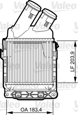 VALEO 817490 Charge Air Cooler